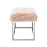 Monet Lux Fur Bench