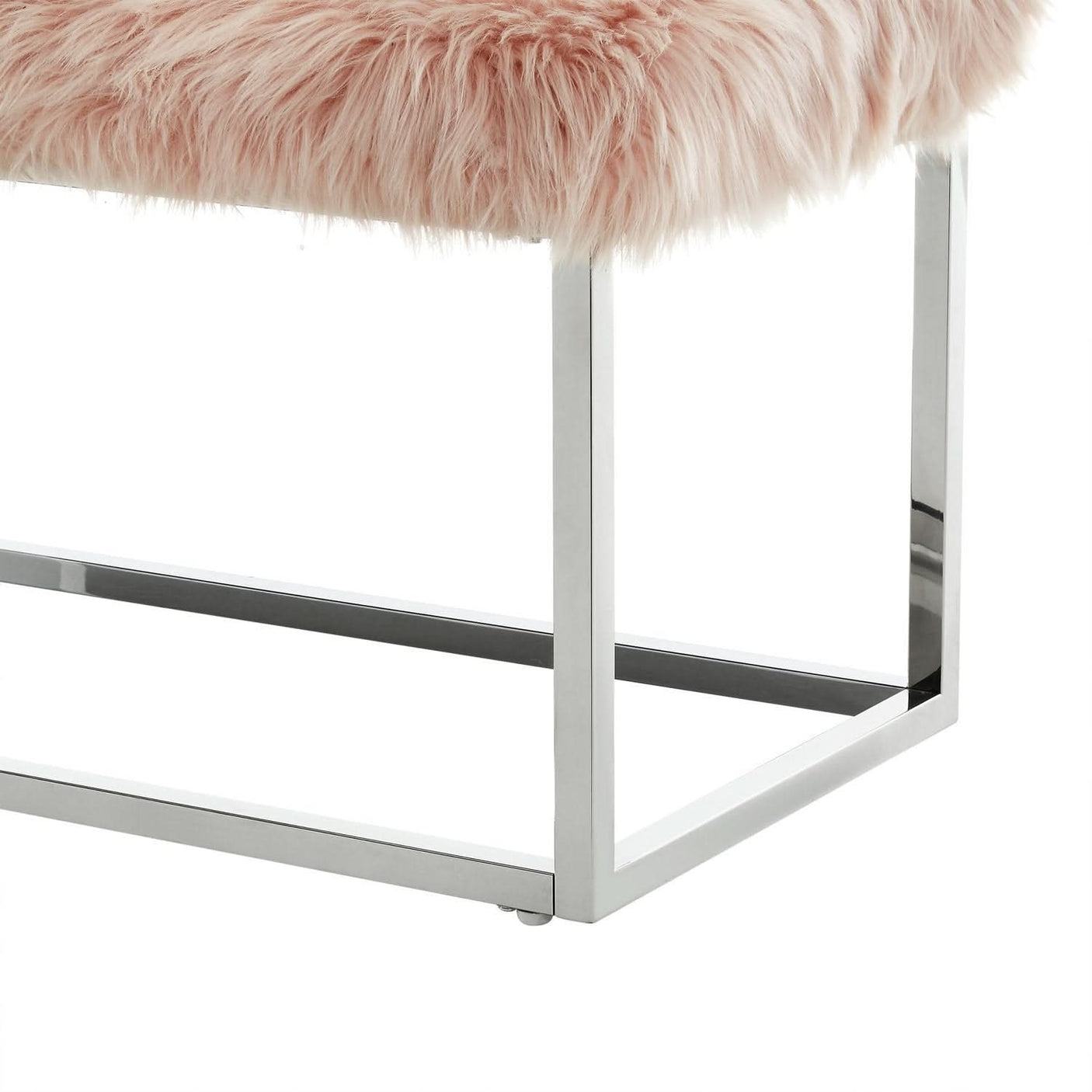 Monet Lux Fur Bench