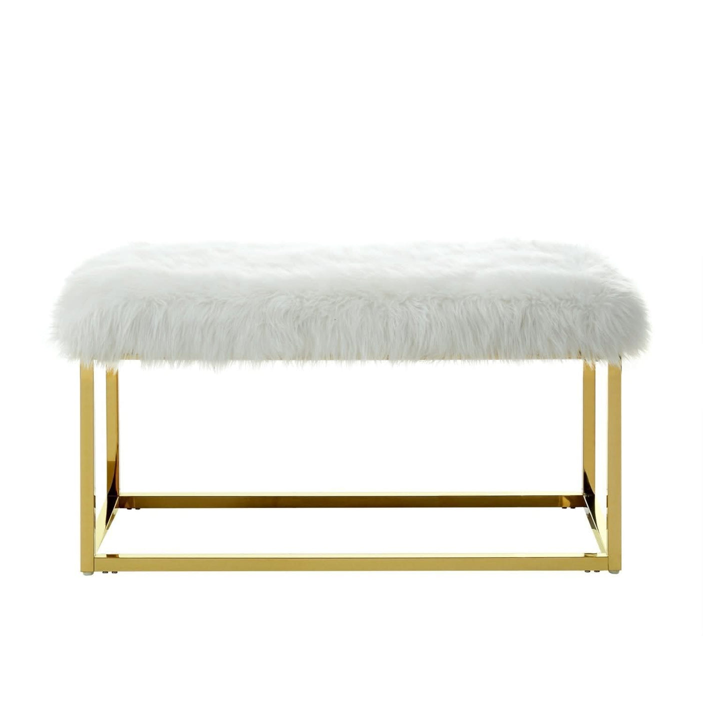 Monet Lux Fur Bench