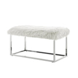 Monet Lux Fur Bench