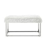 Monet Lux Fur Bench