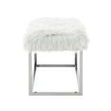 Monet Lux Fur Bench