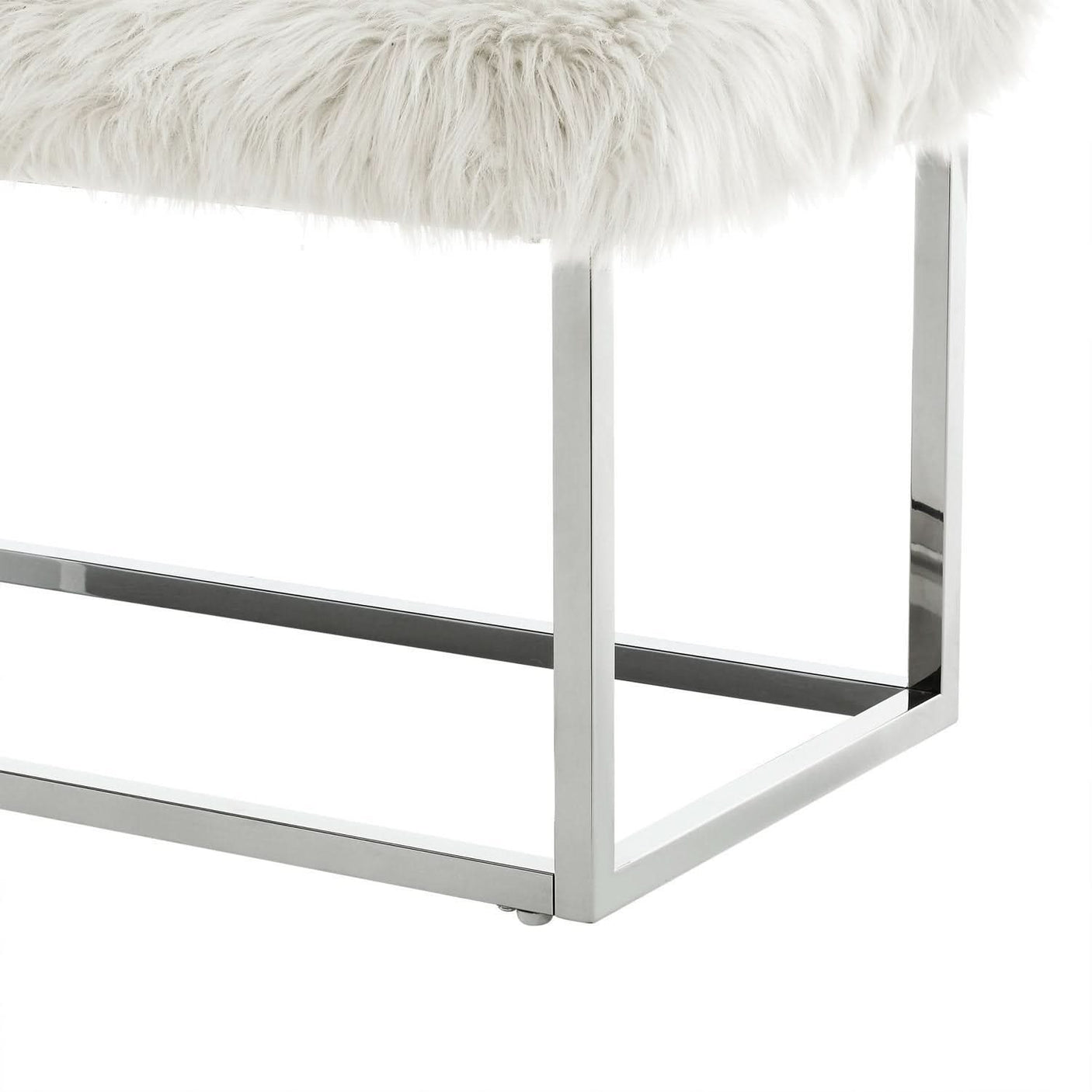 Monet Lux Fur Bench