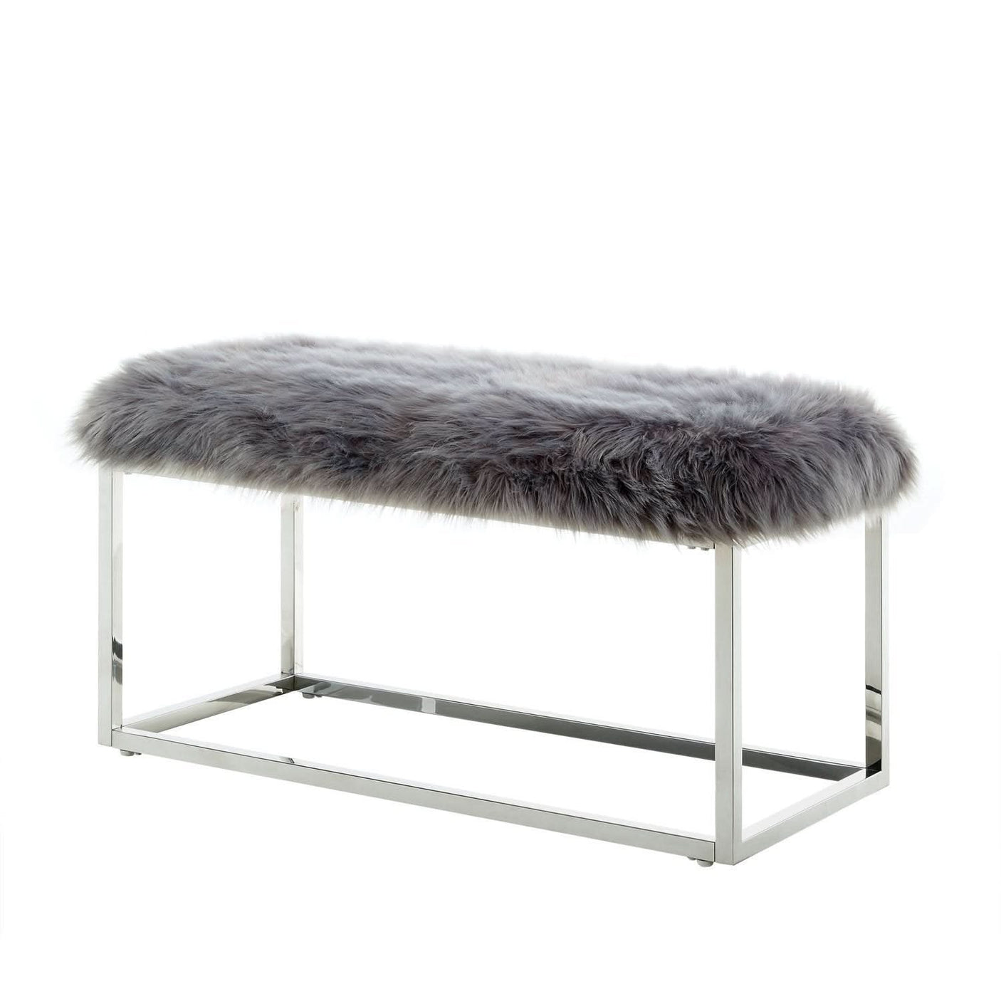 Monet Lux Fur Bench