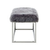 Monet Lux Fur Bench