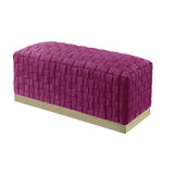 Satine Velvet Bench