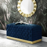 Satine Velvet Bench