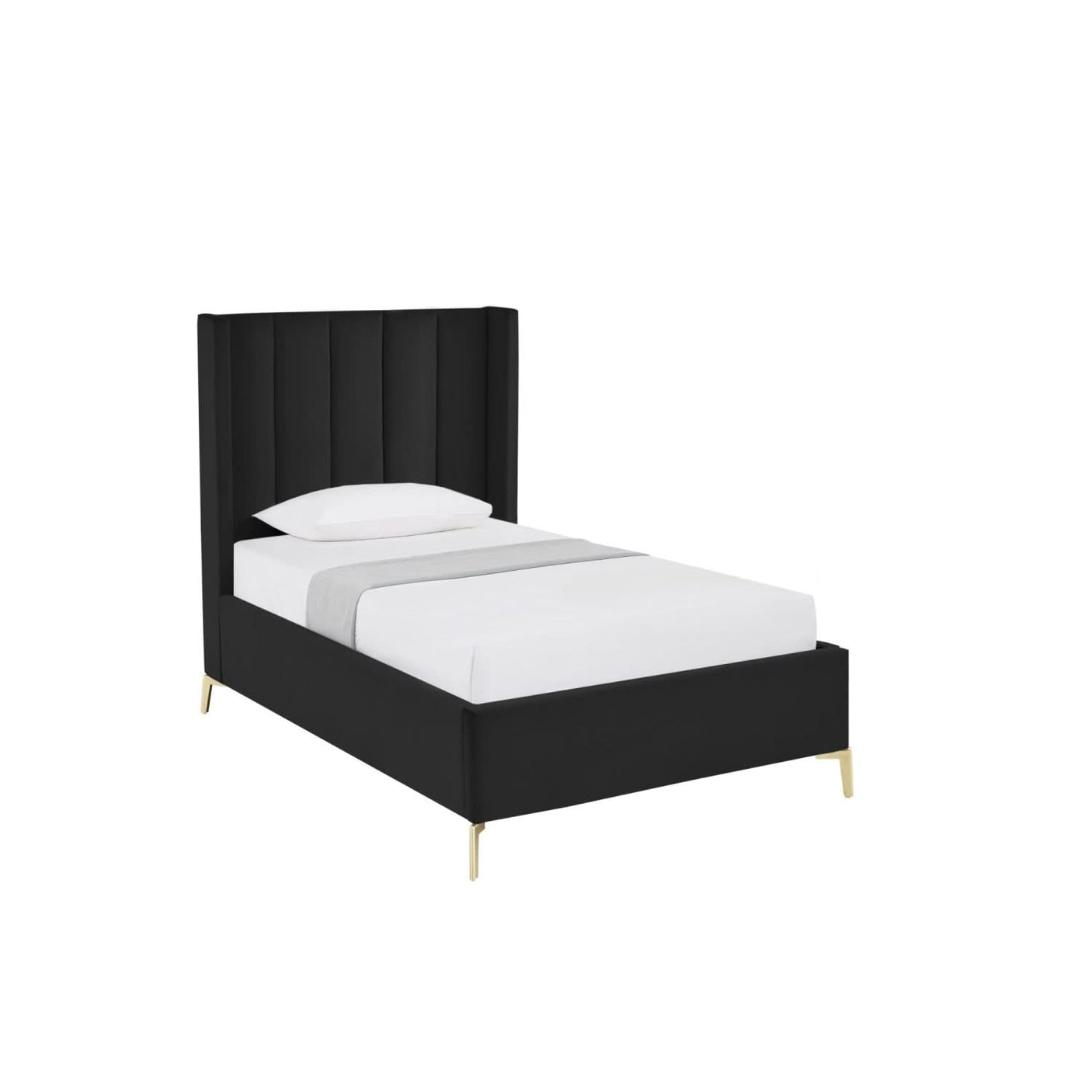 Caliyah Velvet Bed