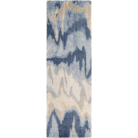 Gemini Blue Handmade Rug