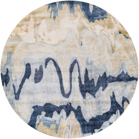 Gemini Blue Handmade Rug