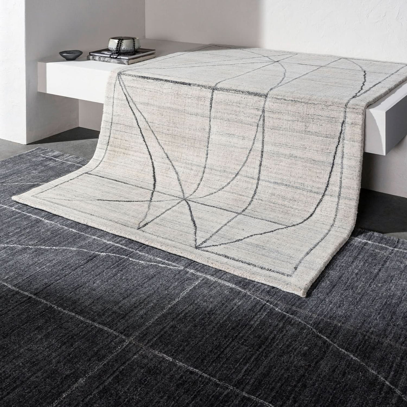 Hightower Handmade Rug White