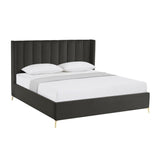 Caliyah Velvet Bed