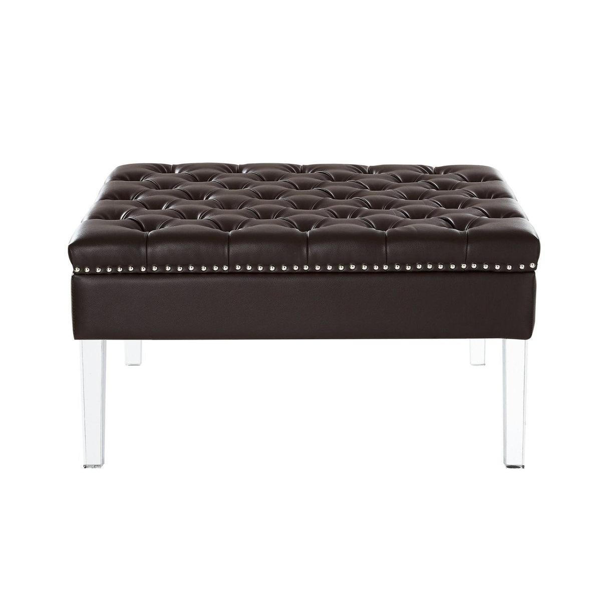 Coco PU Leather Cocktail Ottoman