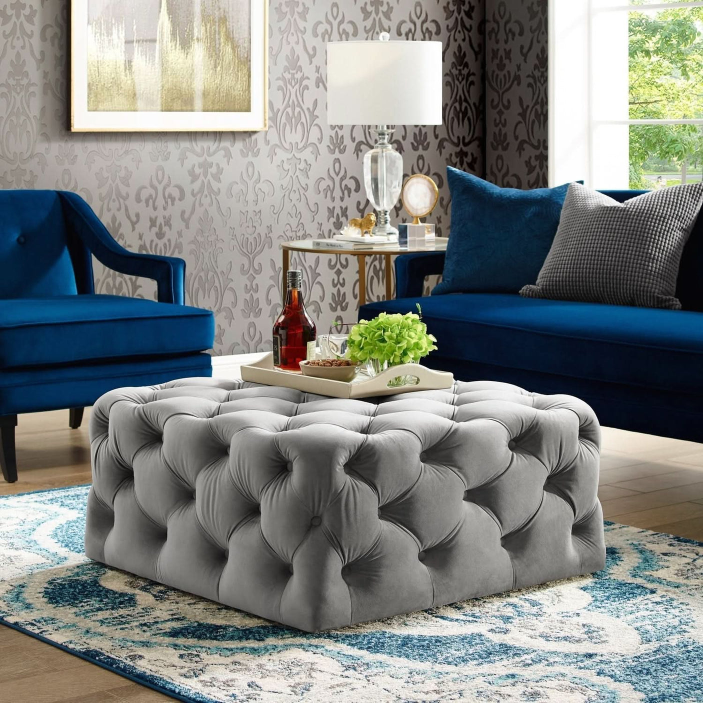 Madeline Cocktail Ottoman