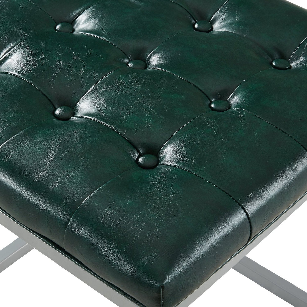 Newton PU Leather Ottoman