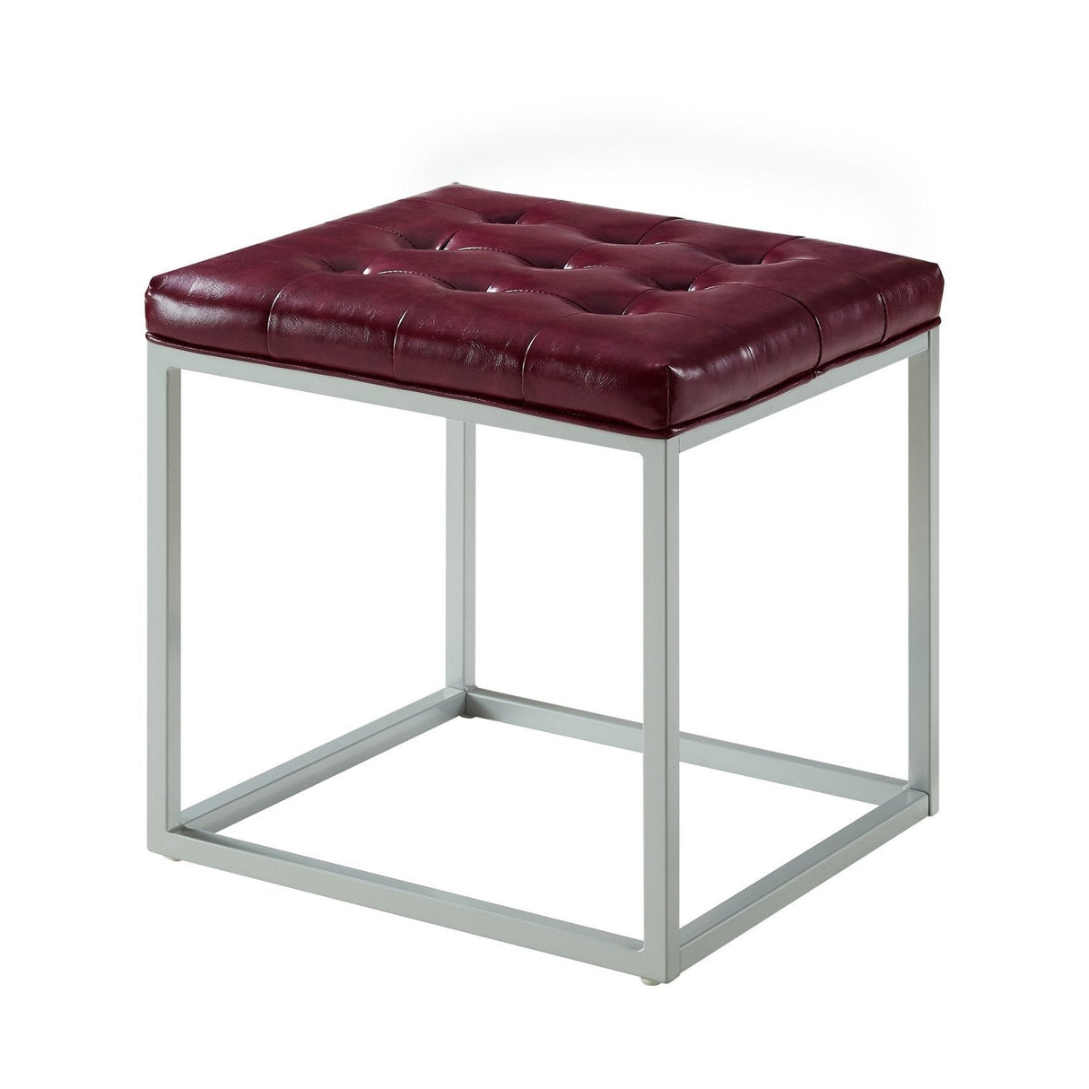 Newton PU Leather Ottoman