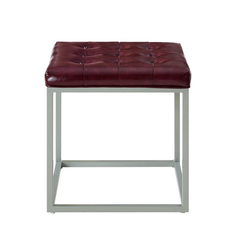 Newton PU Leather Ottoman