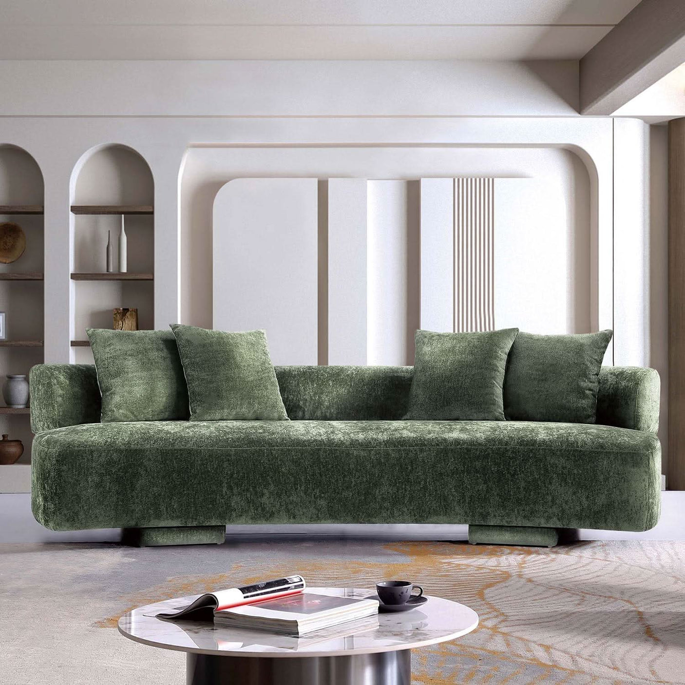 Verandah Chenille Sofa