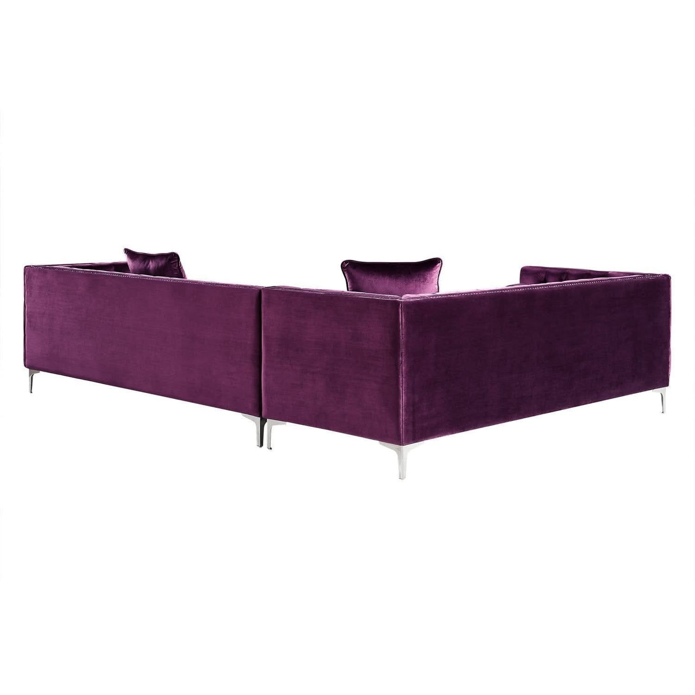 Giovanni Velvet Corner Sectional