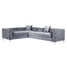 Giovanni Velvet Corner Sectional