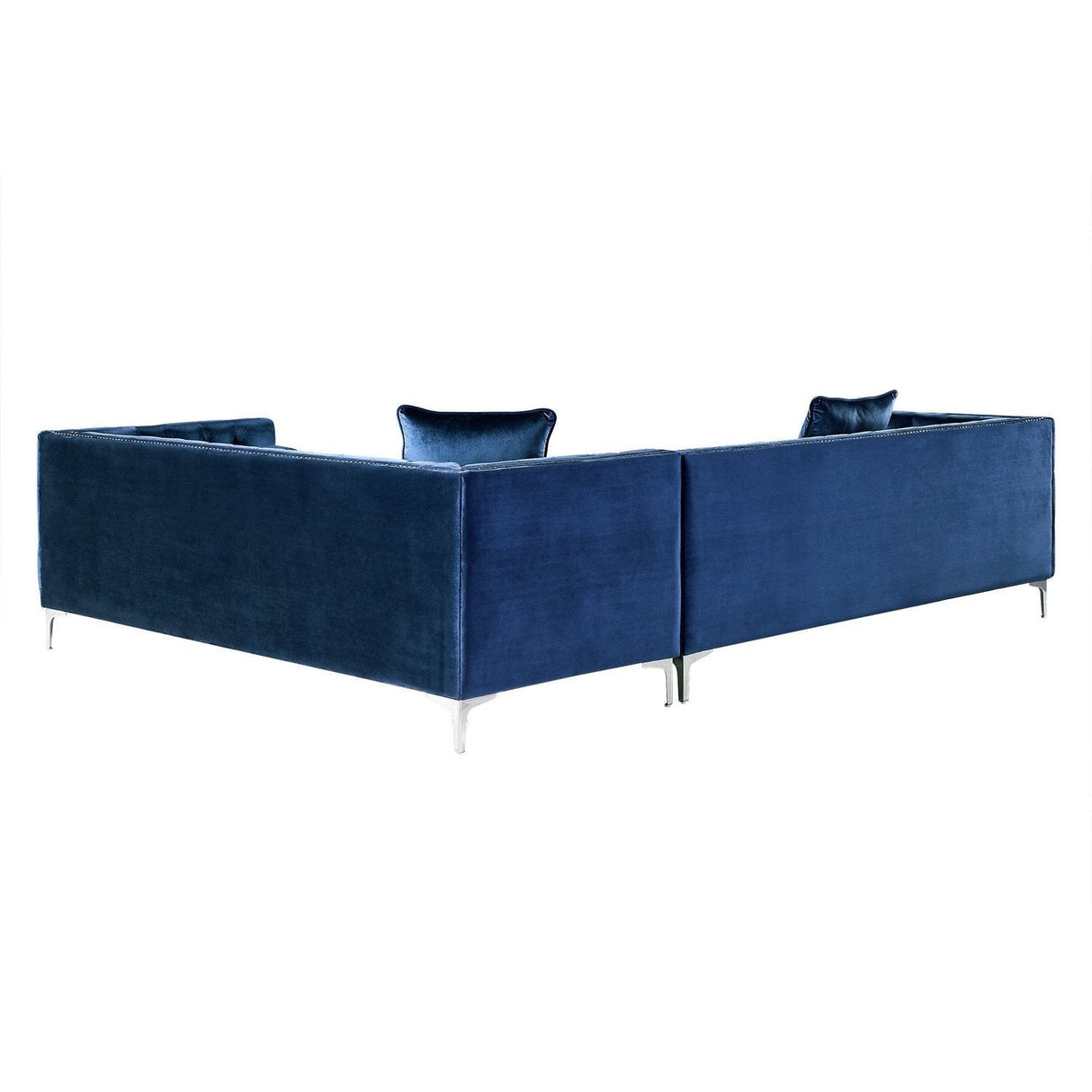 Giovanni Velvet Corner Sectional