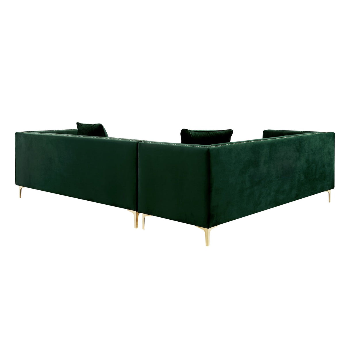 Giovanni Velvet Corner Sectional