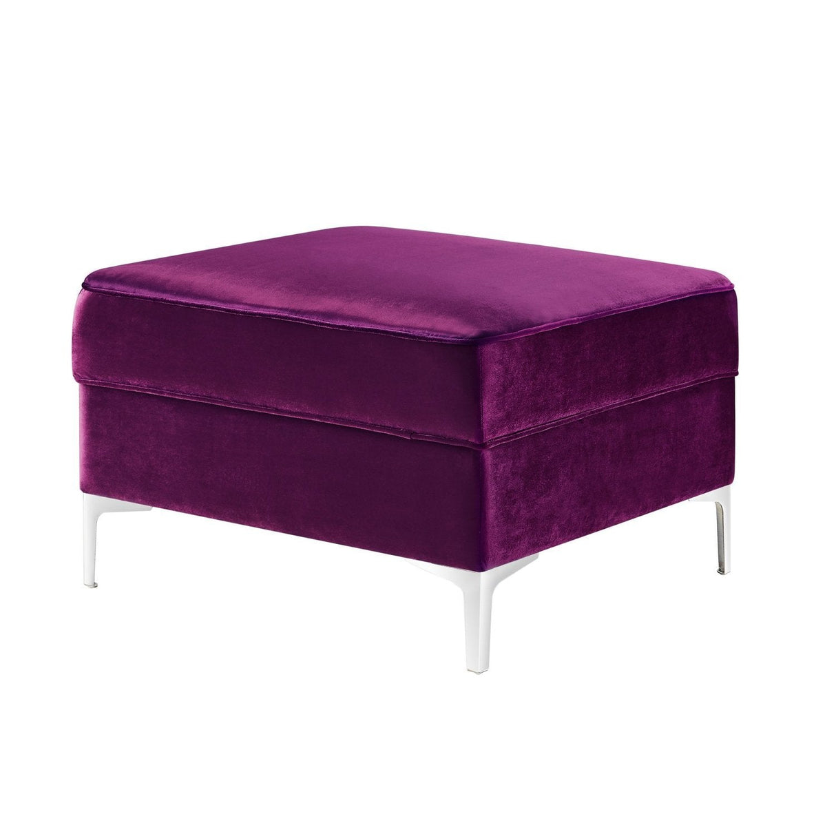 Giovanni Velvet Storage Ottoman